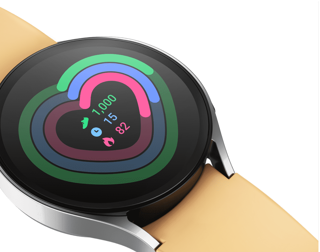 Watch with easy to read heart display