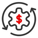 Cost effective icon