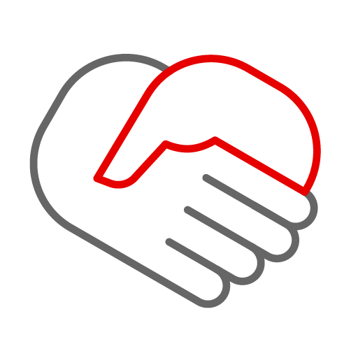 Peace of mind Handshake icon