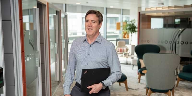 Vodafone Head of Product Management and Partnerships, Kevin Relihan in Vodafone's Dublin office
