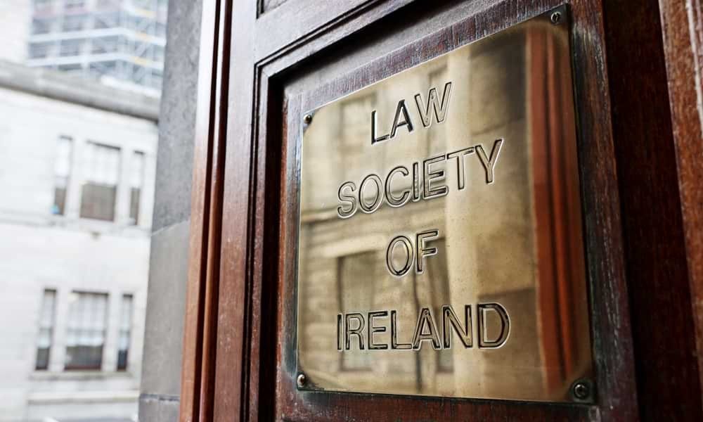 Law Society of Ireland plaque